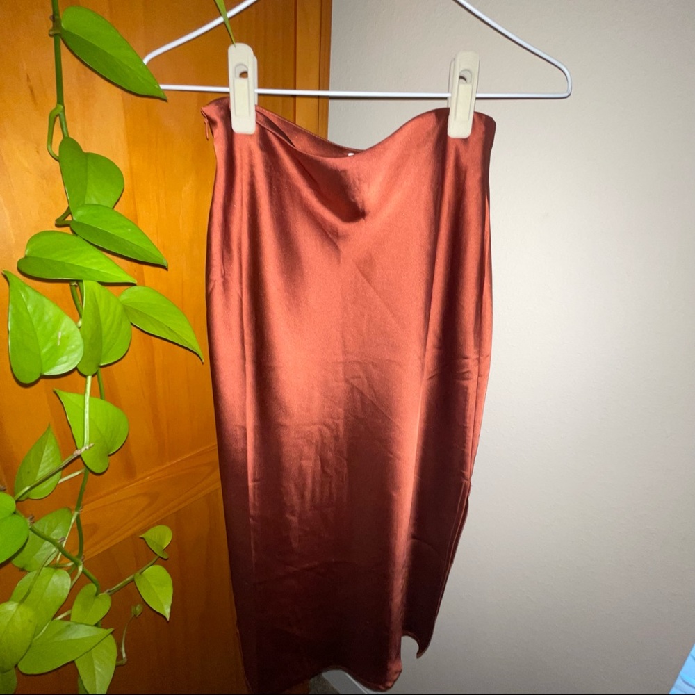 Satin Skirt